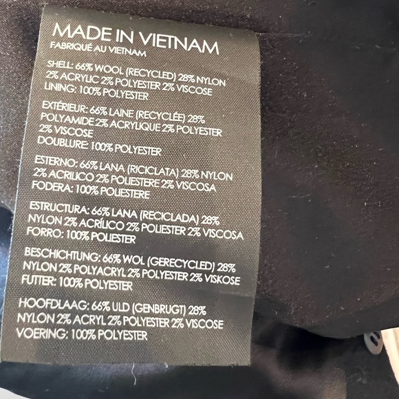 Club Monaco Black Jacket - Picture 5 of 5